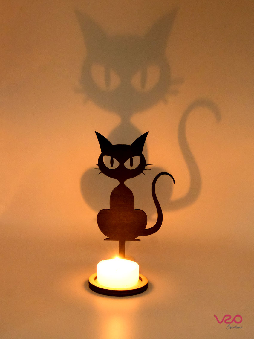 porte-bougie-bois-chat-ombre