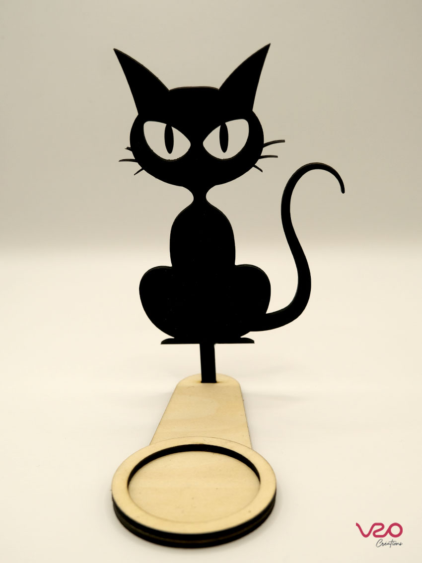 porte-bougie-bois-chat
