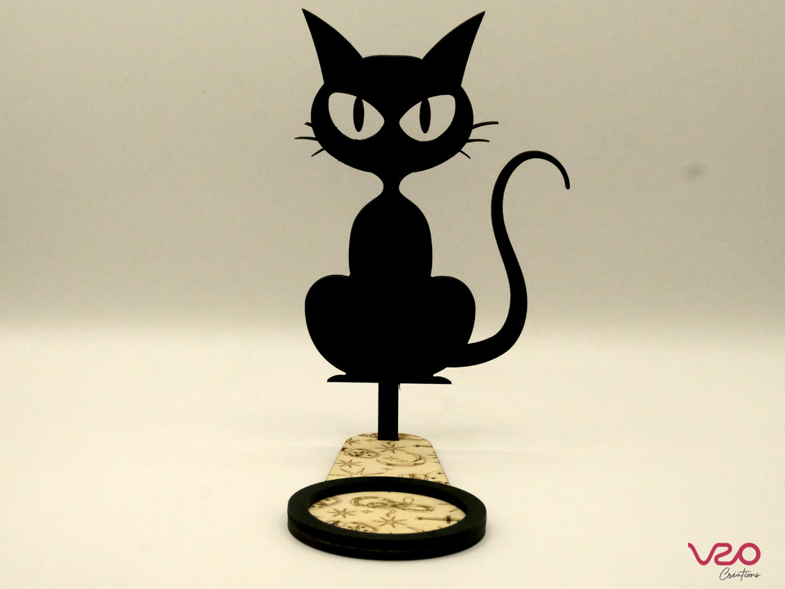 porte-bougie-bois-grave-chat
