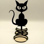 porte-bougie-bois-lune-chat