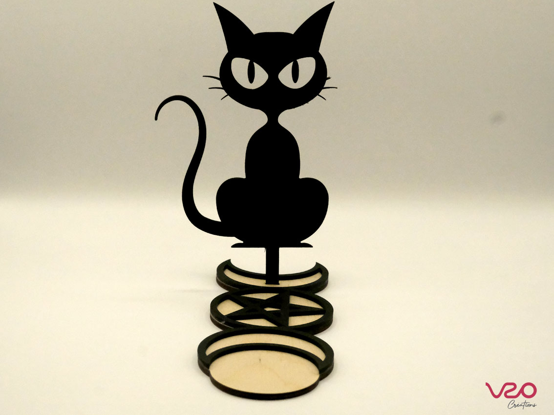 porte-bougie-bois-lune-chat